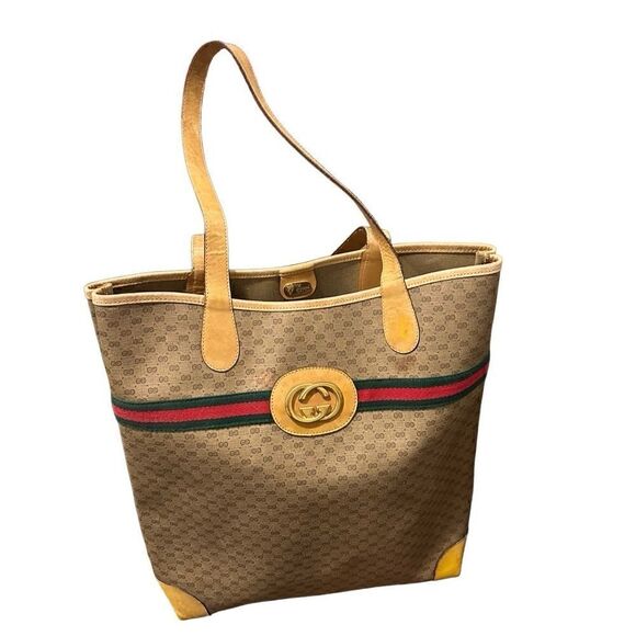 Gucci Ophidia large brown tote - Picture 7 of 15